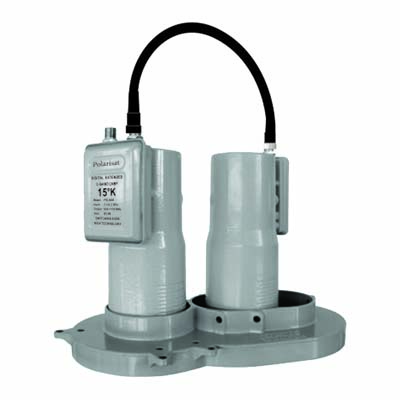 LNBF POLARISAT PS-808 S TWIN INT SWITCH